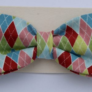 Dog Bow Tie-Harlequin