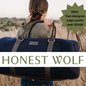 September Fundraising Raffle Ticket: 2 Honest Wolf Bags worth over $1000